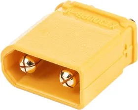 Разъём питания XT30UPB30-M.G.Y (30A)