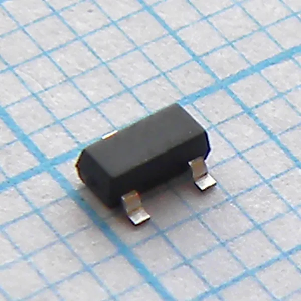 Транзистор биполярный BC857C, PNP, 45 В, 0,1 А, SOT-23
